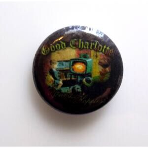 Good Charlotte Music Badge Button Pin Punk Pop Rock 1" Young And The Hopeless